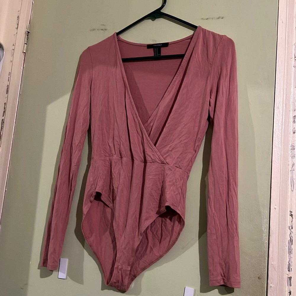 Forever 21 Muave color bodysuit